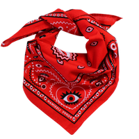 a red bandana